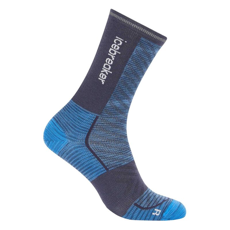 Icebreaker M Merino Blend Run+ Ultralight Crew Fusion Dye image number 0